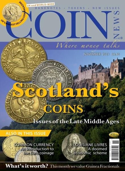 Coin News – November 2021 Cover