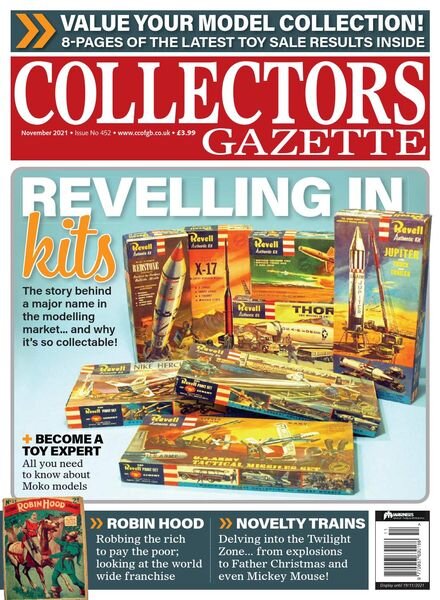 Collectors Gazette – November 2021 Cover