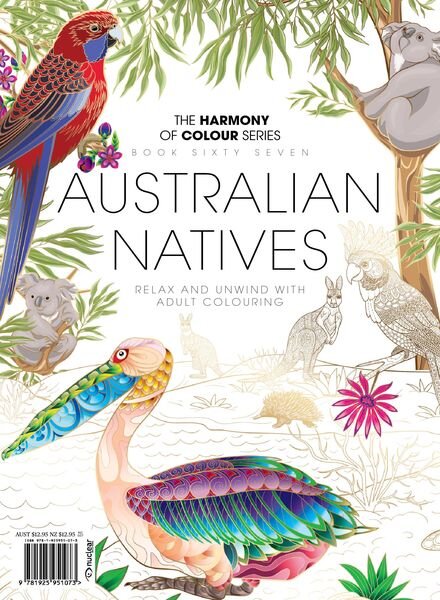 Colouring Book – Australian Natives – May 2020 Cover