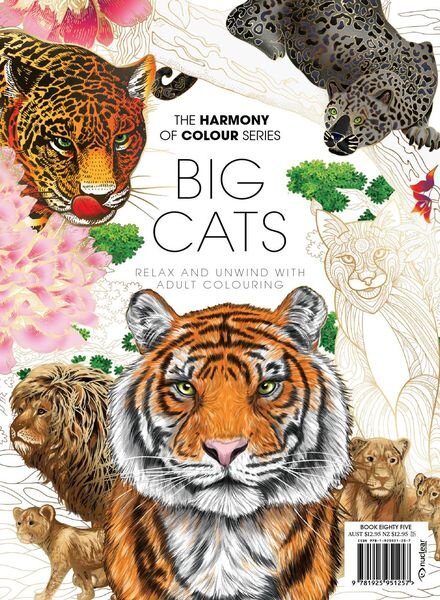 Colouring Book – Big Cats – November 2021 Cover