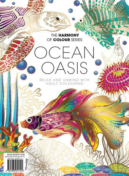 Colouring Book – Ocean Oasis – December 2020 Cover