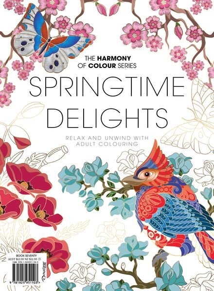 Colouring Book – Springtime Delights – September 2020 Cover