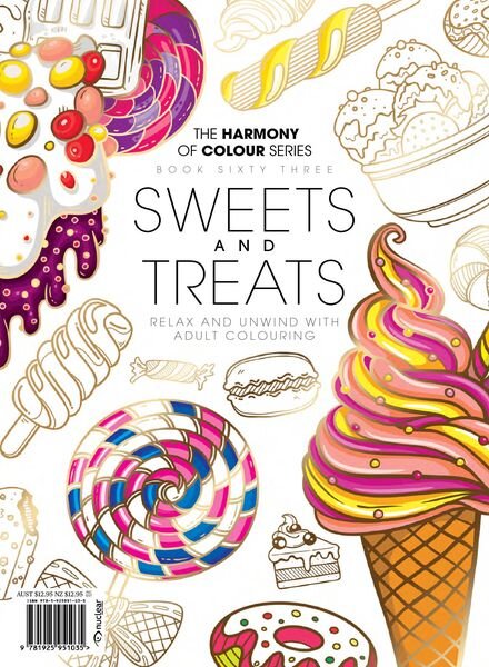 Colouring Book – Sweets and Treats – January 2020 Cover
