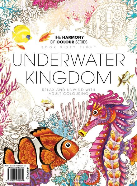 Colouring Book – Underwater Kingdom – June 2020 Cover