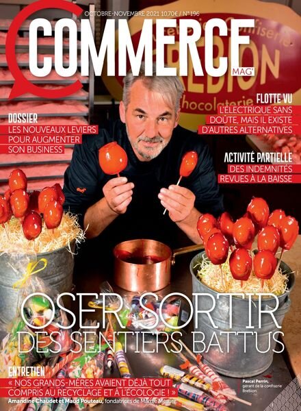 Commerce Magazine – Octobre-Novembre 2021 Cover