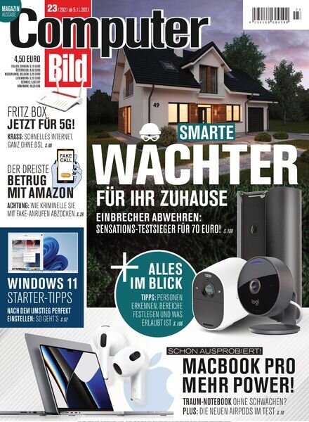 Computer Bild Germany – 05 November 2021 Cover
