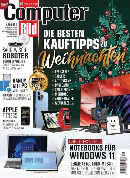 Computer Bild Germany – 19 November 2021 Cover