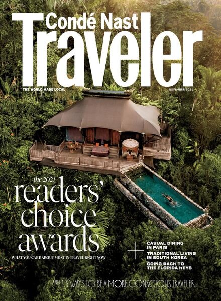 Conde Nast Traveler USA – November 2021 Cover