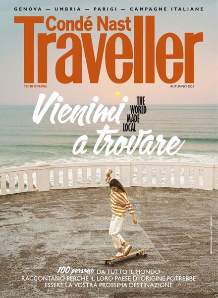 Conde Nast Traveller Italia – Autunno 2021 Cover