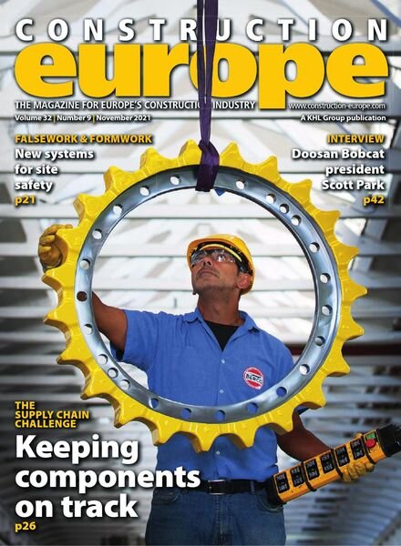 Construction Europe – November 2021 Cover