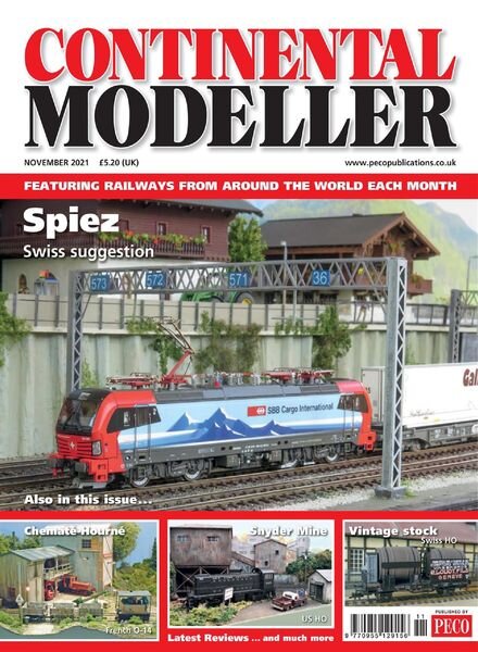 Continental Modeller – November 2021 Cover