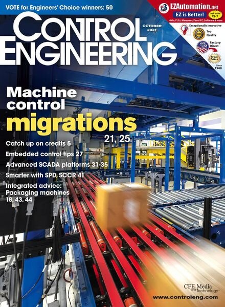 Control Engineering – October 2021 Cover