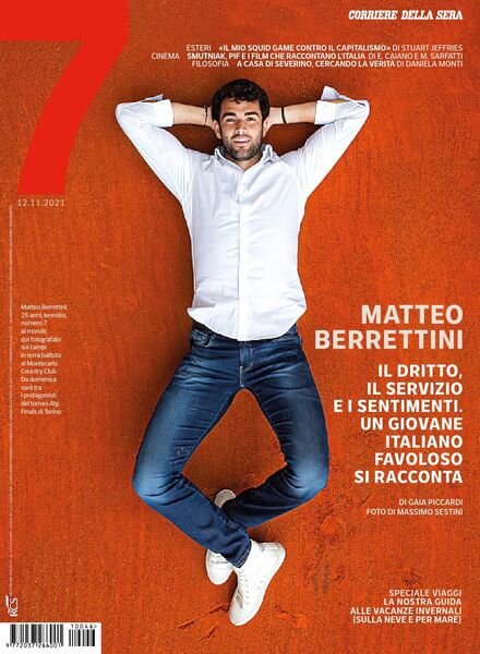 Corriere della Sera Sette – 12 novembre 2021 Cover