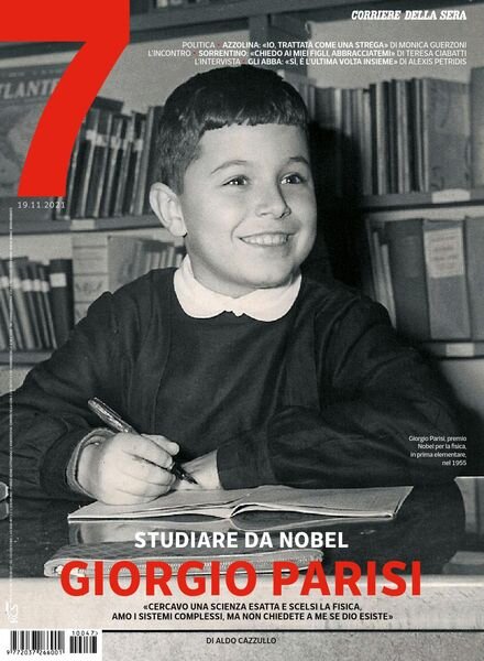 Corriere della Sera Sette – 19 novembre 2021 Cover