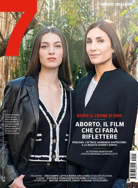 Corriere della Sera Sette – 22 ottobre 2021 Cover