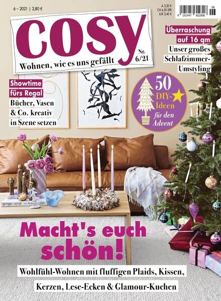 Cosy – November 2021 Cover