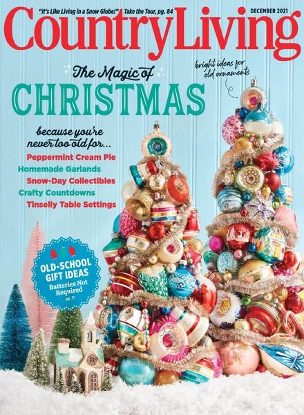 Country Living USA – December 2021 Cover