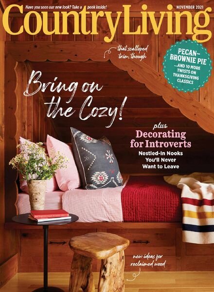 Country Living USA – November 2021 Cover