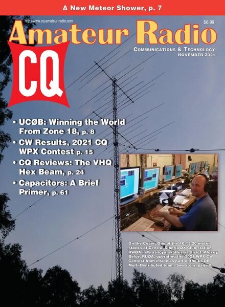 CQ Amateur Radio – November 2021 Cover