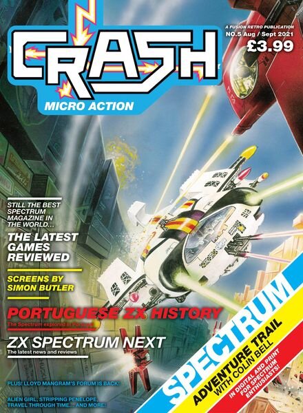 Crash Micro Action – August 2021 Cover