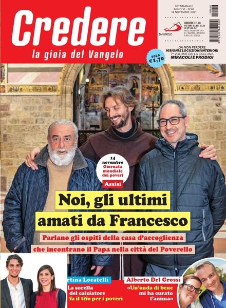 Credere – 14 Novembre 2021 Cover