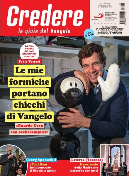 Credere – 21 Novembre 2021 Cover
