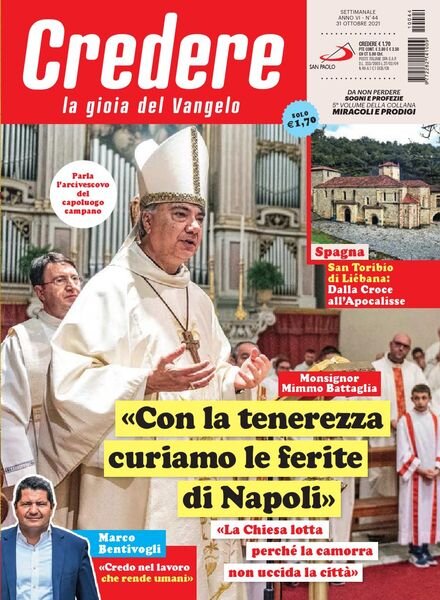 Credere – 31 Ottobre 2021 Cover