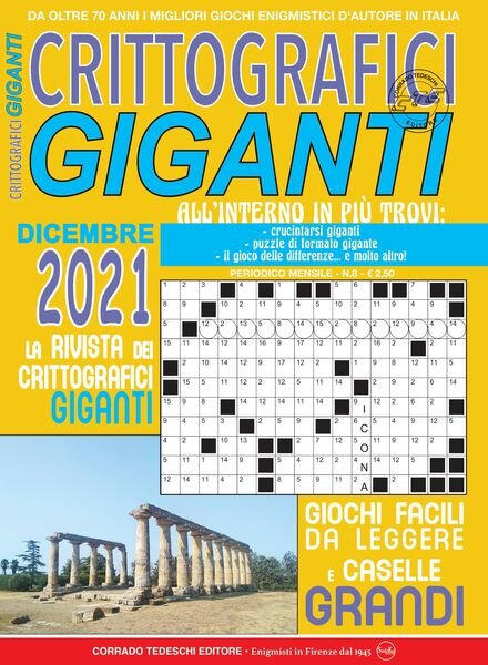Crittografici Giganti – dicembre 2021 Cover