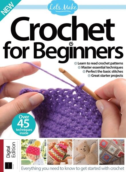 Crochet for Beginners – November 2021 Cover