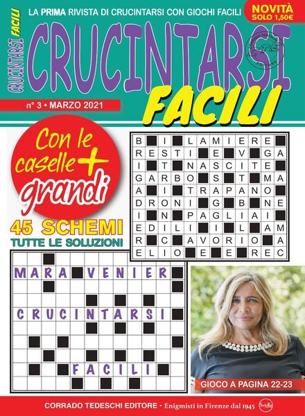 Crucintarsi Facili – febbraio 2021 Cover
