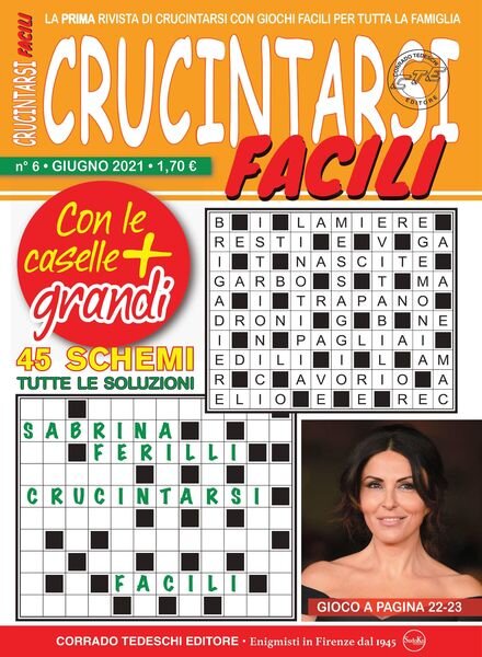 Crucintarsi Facili – maggio 2021 Cover