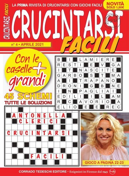Crucintarsi Facili – marzo 2021 Cover