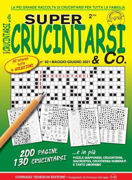 Crucintarsi Giganti – 14 maggio 2021 Cover