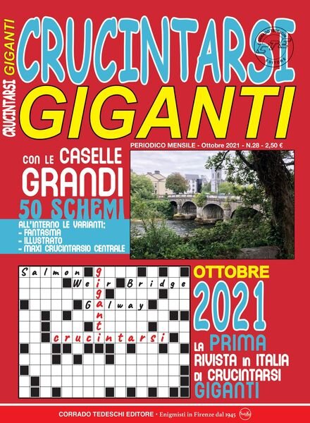 Crucintarsi Giganti – ottobre 2021 Cover