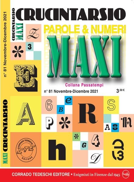 Crucintarsio – dicembre 2021 Cover