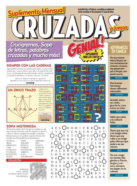 Cruzadas y Genial! – abril 2021 Cover