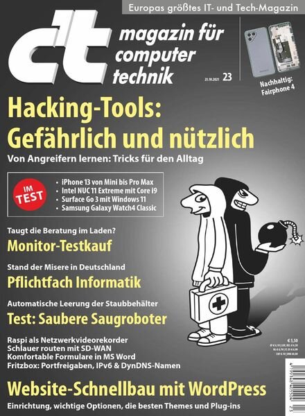 c’t – 23 Oktober 2021 Cover