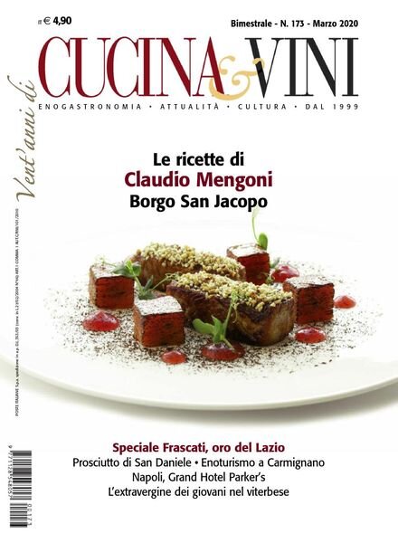 Cucina & Vini – N 173 – Marzo 2020 Cover