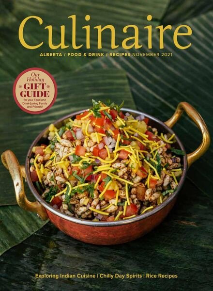 Culinaire Magazine – November 2021 Cover