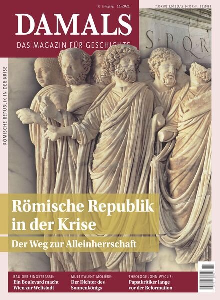 Damals – November 2021 Cover