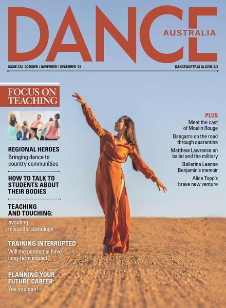 Dance Australia – October 2021 Cover