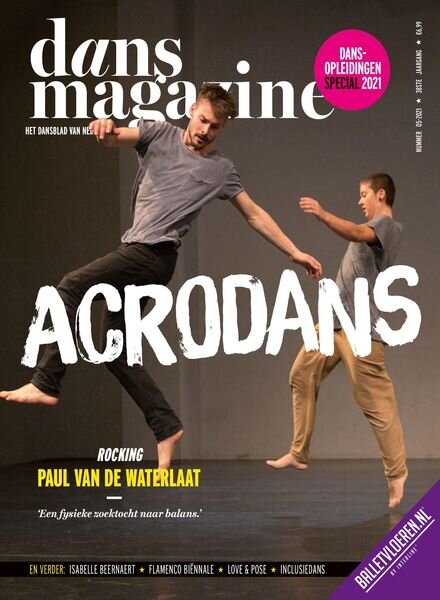Dans Magazine – oktober 2021 Cover