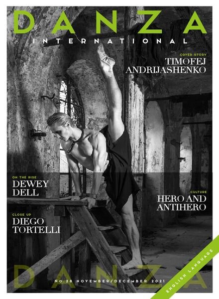 Danza & Danza International – November-December 2021 Cover