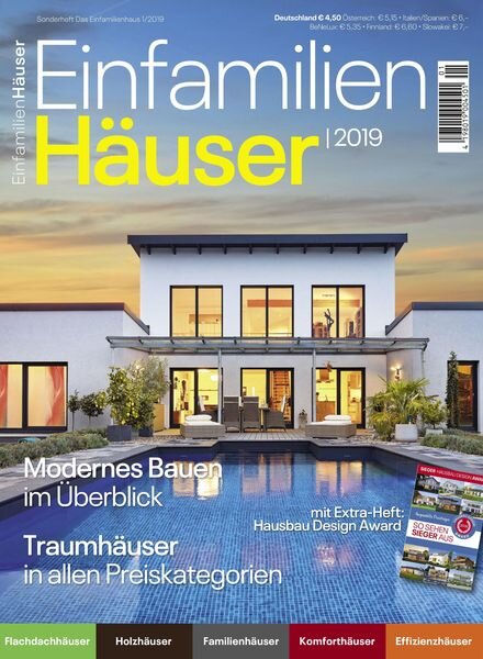 Das Einfamilienhaus Sonderheft – 25 Mai 2019 Cover