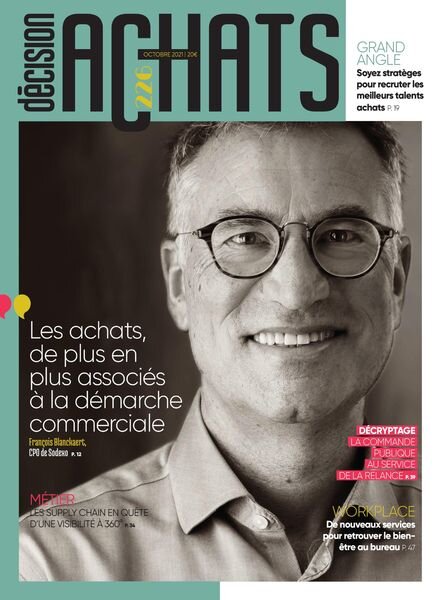 Decision Achats – Octobre 2021 Cover