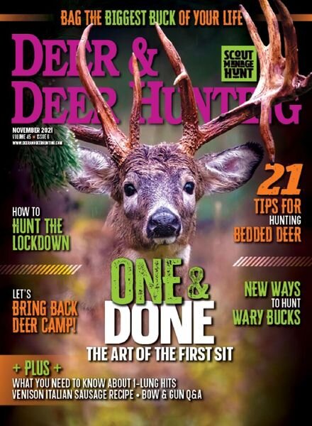 Deer & Deer Hunting – November 2021 Cover