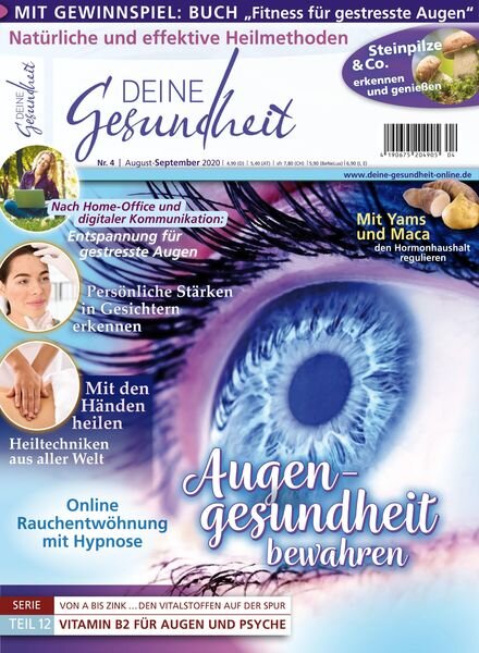 Deine Gesundheit – August 2020 Cover