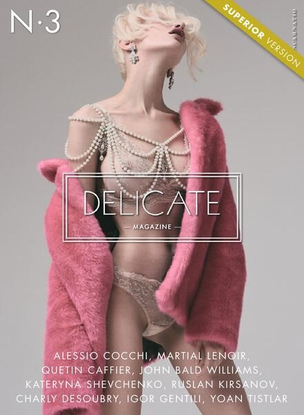 Delicate Magazine Superior Version – Issue 3 Cover