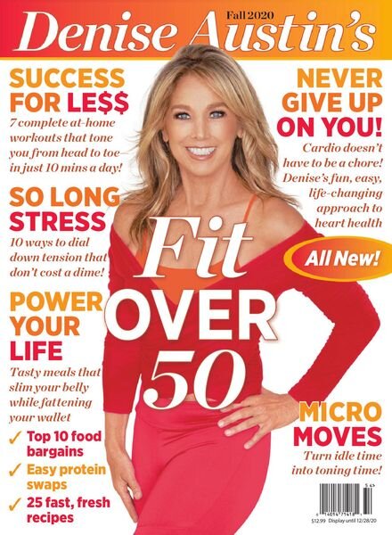 Denise Austin’s Fit & Healthy Over 50 – Volume 2 – November 2020 Cover