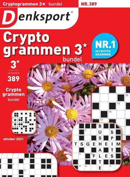 Denksport Cryptogrammen 3 bundel – 07 oktober 2021 Cover